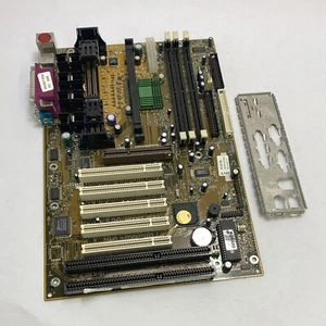 Placa madre MSI MS6167 VER:1 ranura A AMD 5 x PCI, 2 x ISA, 1 x ranuras AGP y BP - Imagen 1 de 4