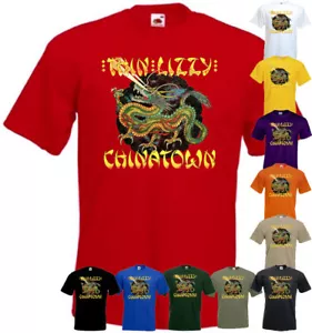 Thin Lizzy - Chinatown v10 T-shirt hard rock all colors all sizes S-5XL - Picture 1 of 25