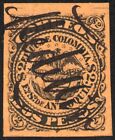 COLOMBIA - ANTIOQUIA - ZNACZEK 2p - MS MEDELLIN ANULUJ - 1873 - Sc 18 RRR