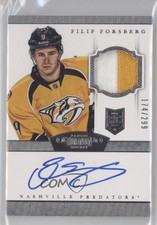2013-14 Panini Dominion /299 Filip Forsberg #170 RPA Rookie Patch Auto RC
