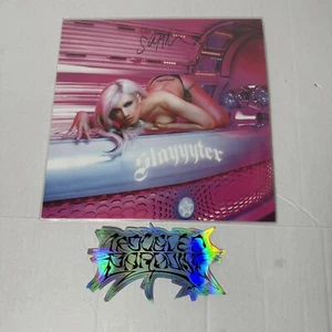 Slayyyter - Self Titled Mixtape (Opaque Pink ) Vinyl SIGNED Autographed New - Picture 1 of 5
