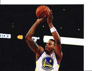 GOLDEN STATE WARRIORS BRANDON RUSH SIGNIERT SPRUNGSCHUSS 8X10 - Bild 1 von 1