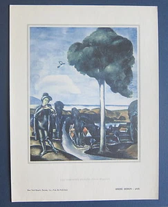 Andre Derain The Hornpipe Player  Vintage litho Print  - Picture 1 of 1