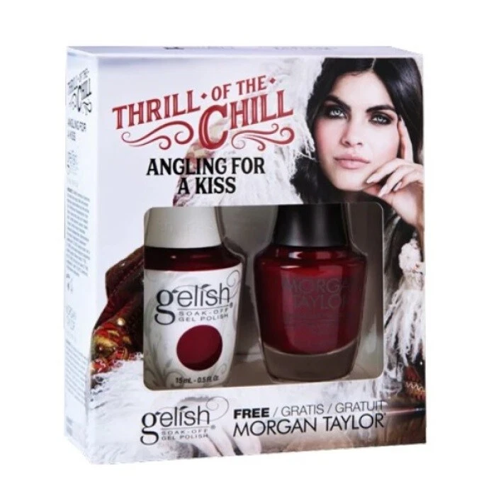 Harmony Gelish - Two of a Kind - Angling For A Kiss - 15ml / 0.5oz Each