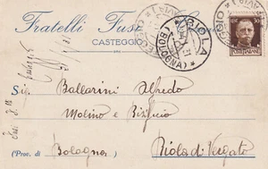 C20302-REGNO, LOMBARDIA,CASTEGGIO F.lli FUSI CEREALI, PER RIOLO DI VERGATO, 1931 - Imagen 1 de 2