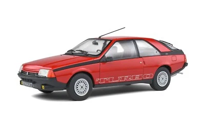 Renault Fuego Turbo 1980 Rosso Red Rouge Solido 1:18 Nuovo 1/18 S1806401 - Immagine 1 di 4