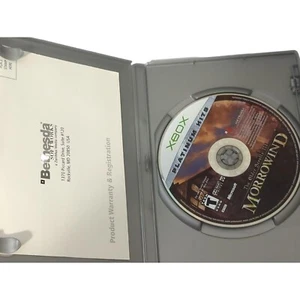 Elder Scrolls III Morrowind Platinum Hits (Microsoft Xbox) mit Reg Card ohne Handbuch - Bild 1 von 6