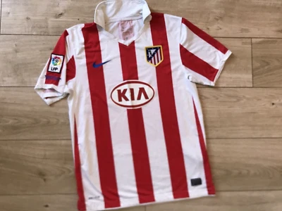 Adults 2010 NIKE ATLETICO MADRID Home SHIRT (M) - Image 1 of 4