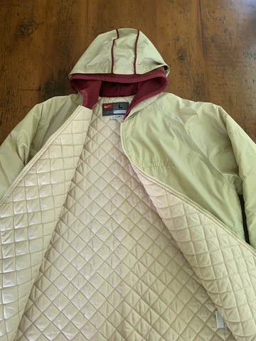 Nike Florida State FSU On Field Sideline Jacket 2000s Gold Sz Large Cover