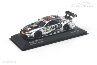 BMW M4 DTM 2016 Blomqvist MINICHAMPS 1:43 410162431 - Immagine 1 di 3