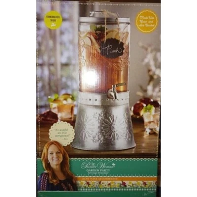 The Pioneer Woman Garden Party Beverage Dispenser NEW IN THE BOX - Image 1 of 2