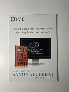 Saxon Algebra 1 ( 3rd Edition) Algebra 1 Math Dive - Picture 1 of 1