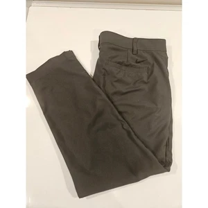 Nike Dri Fit Golfhose Herren Gr. 38 x 30 anthrazit grau Polyester flache Vorderseite - Bild 1 von 6