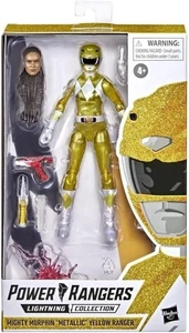 Hasbro Mighty Morphin Power Rangers Lightning Collection Metallic Yellow - Picture 1 of 2