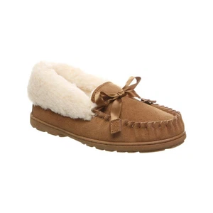 Bearpaw Indio - Women's Fluffy Slipper - 2165w Hickory - 5 - Picture 1 of 1