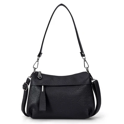 Cartera de Cuero Genuino para Mujer Bolso Hobo Bolso Bandolera de Moda y Bolso de Hombro... Foto 1 de 4