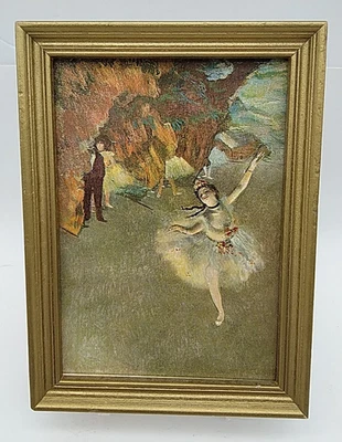 Bailarina Degas Bailarina en el escenario enmarcada Mini Master Print Bailarina Gaylord Bros. Foto 1 de 4