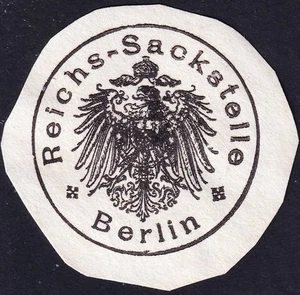 „Reichs-Sackstelle, Berlin“ Stempel, Siegel - Bild 1 von 1