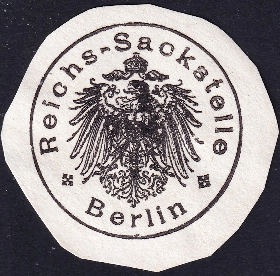 „Reichs-Sackstelle, Berlin“ Stempel, Siegel - Bild 1 von 1