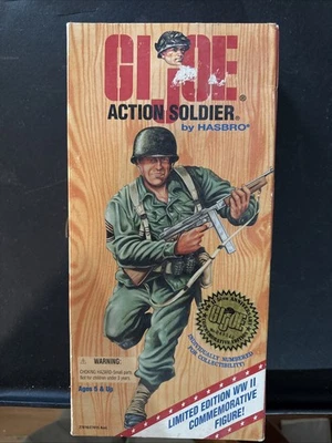 Hasbro GI Joe Action Solider caixa de dano nunca usada # 1 brinquedo - Imagem 1 de 4