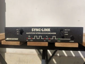 JL Cooper Sync Link Macintosh Midi Interface/Synchronizer - Picture 1 of 2