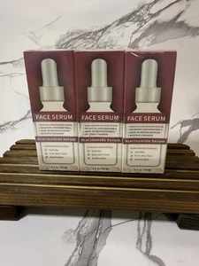 Abote Rose siero all'acido ialuronico per il viso 3 confezioni da 1 oz. Bottiglie sigillate - Foto 1 di 2