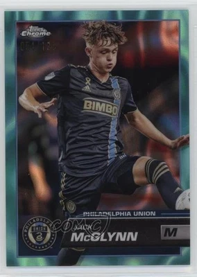 2023 Topps Chrome MLS Aqua Lava Refractor /125 Jack McGlynn #1 - Image 1 of 2