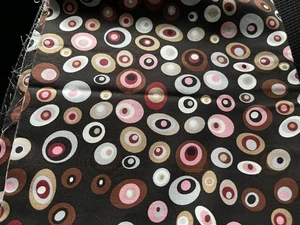 Material/Stoff 1 Meter x 44 Zoll Shaping Up #6803 von Michele Scott schwarz 100 % Baumwolle - Bild 1 von 4