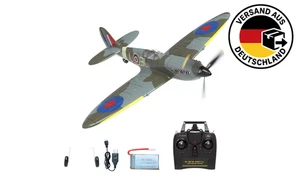 RC Flugzeug Spitfire Volantex 4-Kanal XPILOT Kunstflug Profi & Anfänger – NEU - Bild 1 von 5