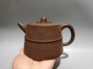 Chinese Yixing Zisha Clay Handmade Exquisite Teapot (井栏壶 低款:古香楼清玩 陈鸣远) - Picture 1 of 9