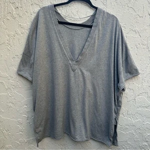 FREE PEOPLE MOVEMENT T-Shirt Damen XS Hot Shot Oversized Slouchy Taschen Boho - Bild 1 von 14