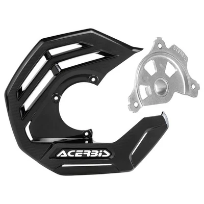 Capa de disco frontal Acerbis X-Future com kit de montagem preta para KTM 300 XC-W - Imagem 1 de 2