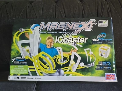 Mega Bloks MagNext iCoaster - New - Still Sealed - 29305 - 64 Pieces - SEALED - Image 1 of 3