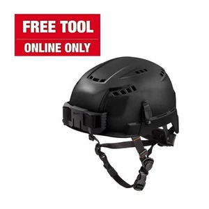 Milwaukee BOLT Black Type 2 Class C Vented Safety Helmet - Picture 1 of 12