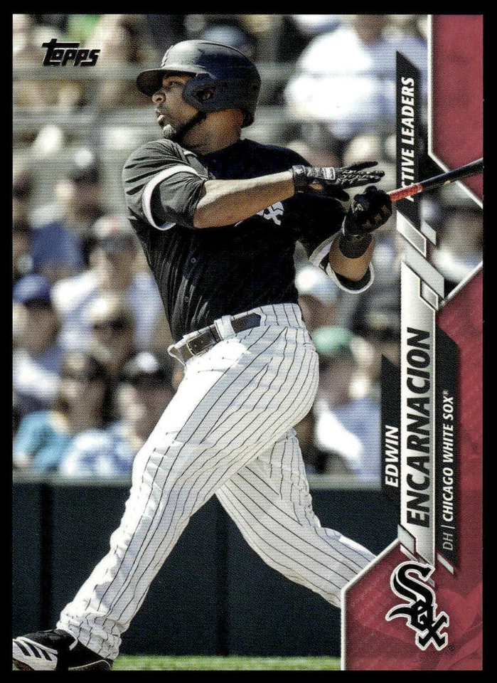 2020 Topps Update #U-76 Edwin Encarnacion Mother’s Day Hot Pink #/50 - Image 1 of 2