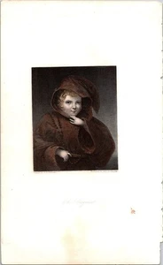 Antica incisione XIX secolo - "Il travestimento" dopo J.C. Churton - Foto 1 di 1