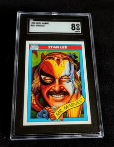 1990 Stan Lee Impel Marvel #161 SGC 8 NM-MT Mr. Marvel - Bild 1 von 3
