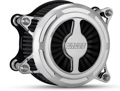 Vance & Hines VO2 Air Intake - Chrome Motorcycle Street Bike 70089 vah70089 - Image 1 of 3