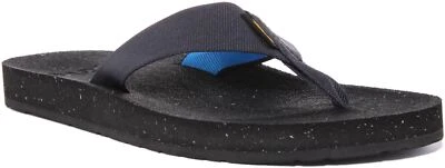 TEVA Chanclas Punta Tanga Ample Suela Tira Hombre Sandalias Azul Marino GB 7-12 - Imagen 1 de 4