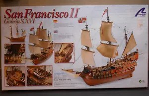 ARTESANIA KIT 1/90 SAN FRANCISCO Galeón S. XVl 20408 pezzi mancanti - Foto 1 di 21