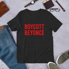 Boycott Beyoncé Unisex t-shirt Formation World Tour