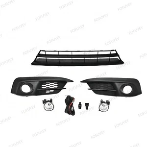 5PC For CIVIC 2016-2018 Lower Grille Fog Light w/ Bezel wiring harness switch - Picture 1 of 6