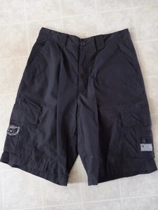 Micros Board Shorts Men Size 31 Brown Front zip Cargo pockets - Picture 1 of 4