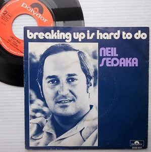 NEIL SEDAKA Netherlands Holland PS 45 BREAKING UP IS HARD TO DO LONELY NIGHT e13 - Picture 1 of 3