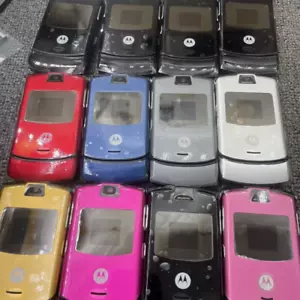 Unlocked Motorola RAZR V3 Unlocked Flip GSM Bluetooth MP4 video Mobile Phone - Picture 1 of 21