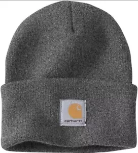 Carhartt Unisex Tejido Puños Gorro Clásico Gorra Gorra (Gris) - Imagen 1 de 1
