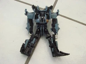 Juguete TRANSFORMERS 5,25" nombre desconocido azul y negro con misiles adjuntos - Imagen 1 de 4