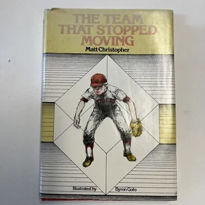 Matt CHRISTOPHER / The Team that Stopped Moving 1st Edition 1975 - Picture 1 of 5