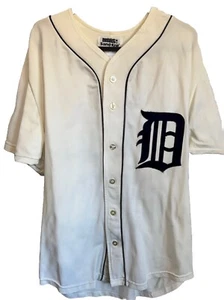 VINTAGE RARE 70s MADE IN USA MEDALIST SAND-KNIT DETROIT TIGERS JERSEY SIZE 42 - Picture 1 of 10