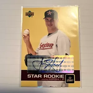 2003 Jason Hirsh AUTOGRAPH Astros - Picture 1 of 2